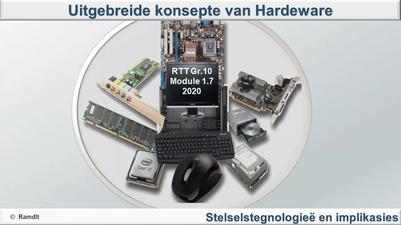 Gr.10 RTT Mod 1.7 - UItgebreide konsepte van Hardeware